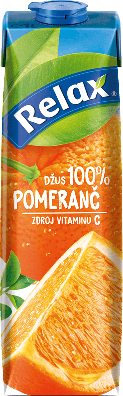 100% Pomeranč - DŽUSY A NEKTARY