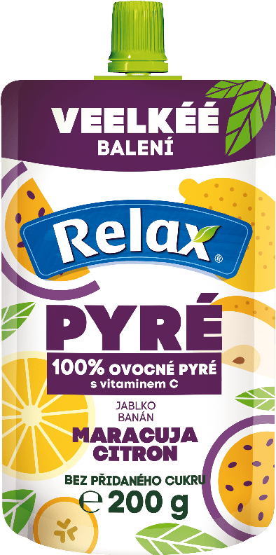 100% MARACUJA – CITRON - 100% ovocné pyré