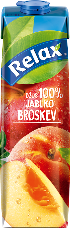 100% Jablko – broskev - DŽUSY A NEKTARY