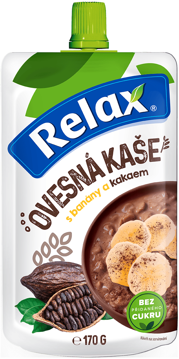 Banán – kakao - Ovesná kaše