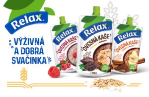 Nová Relax Ovesná kaše. Výživná a dobrá svačinka